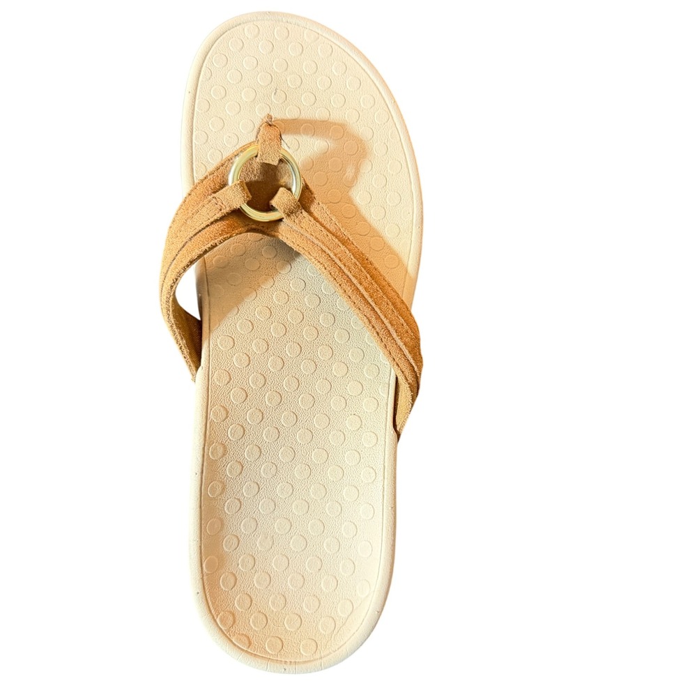 Amputee Shoe Right Vionic‎ Tide Aloe Womens  Sz 11 Supportive Flip Flop Brown